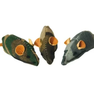 Souris Catnip couleur camouflage chat
