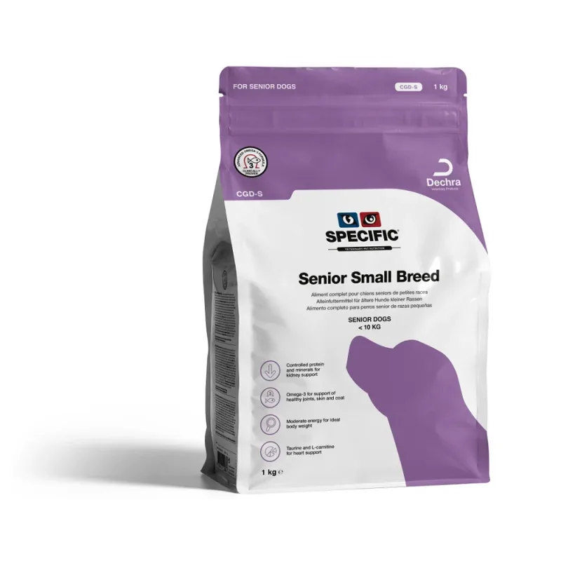 Specific – Chien CGD-S Senior Small – croquettes 1 kg