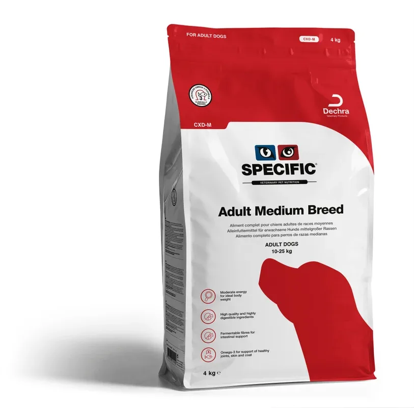 Specific CXD-M Adult Medium Breed 4kg au meilleur prix sur fr