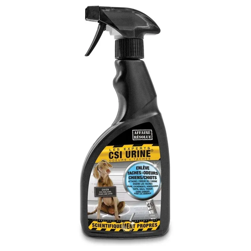 Spray CSI Urine chien et chiot (500 ml) – The Experts CSI Urine J’ai plus de croquettes