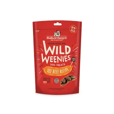 Stella et Chewy’s – Gâterie Wild Weenies – Boeuf – 92gr – Chien