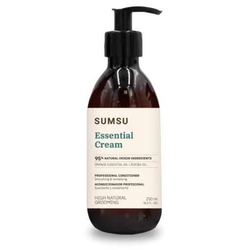 SUMSU Essential Cream Après-shampooing végétalien pour chiens et chats – France