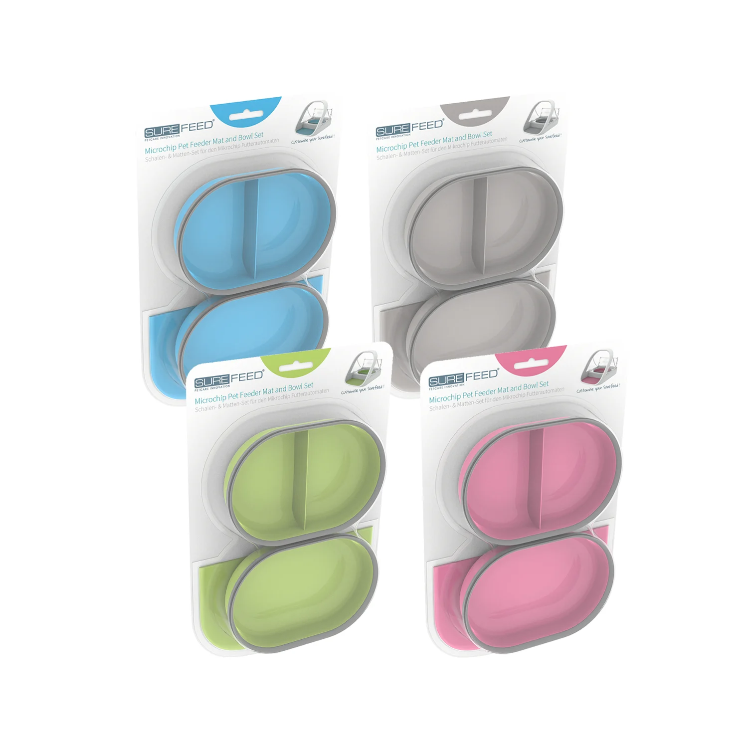 SureFeed Set de tapis, bol simple ou partagé