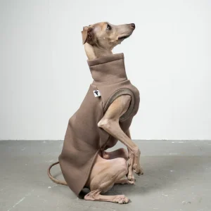 Sweat sans manches en polaire de coton pour petit lévrier italien – Karma Hund