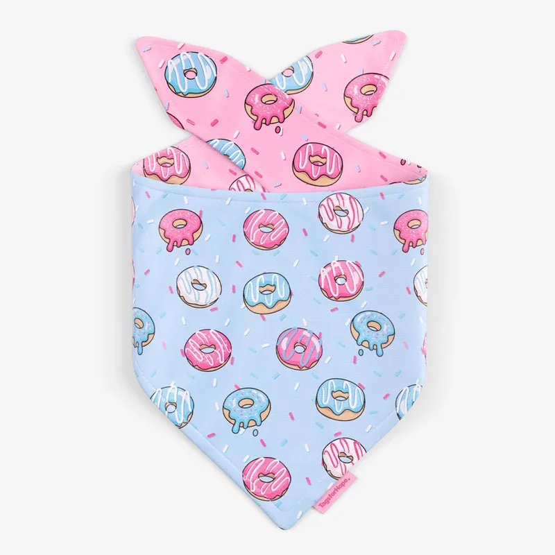 TAGS FOR HOPE – Bandana Beignes pour chien