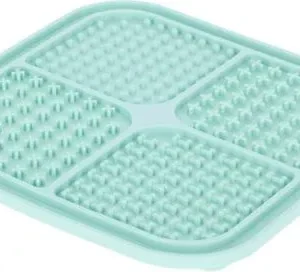 Tapis à lécher turquoise chien, chat