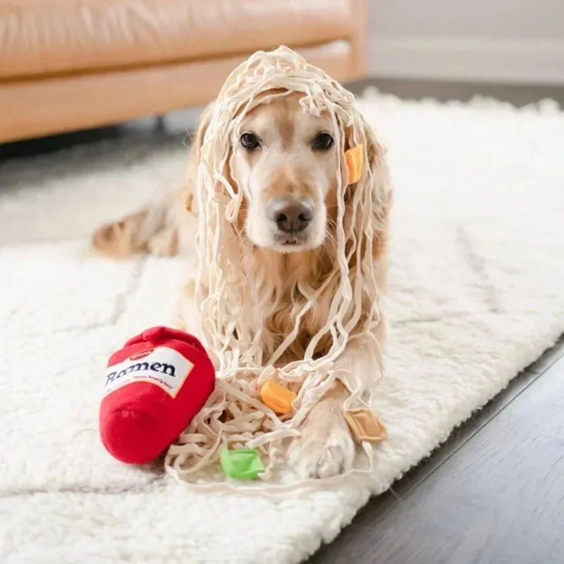 Tapis de fouille ramen pour chien