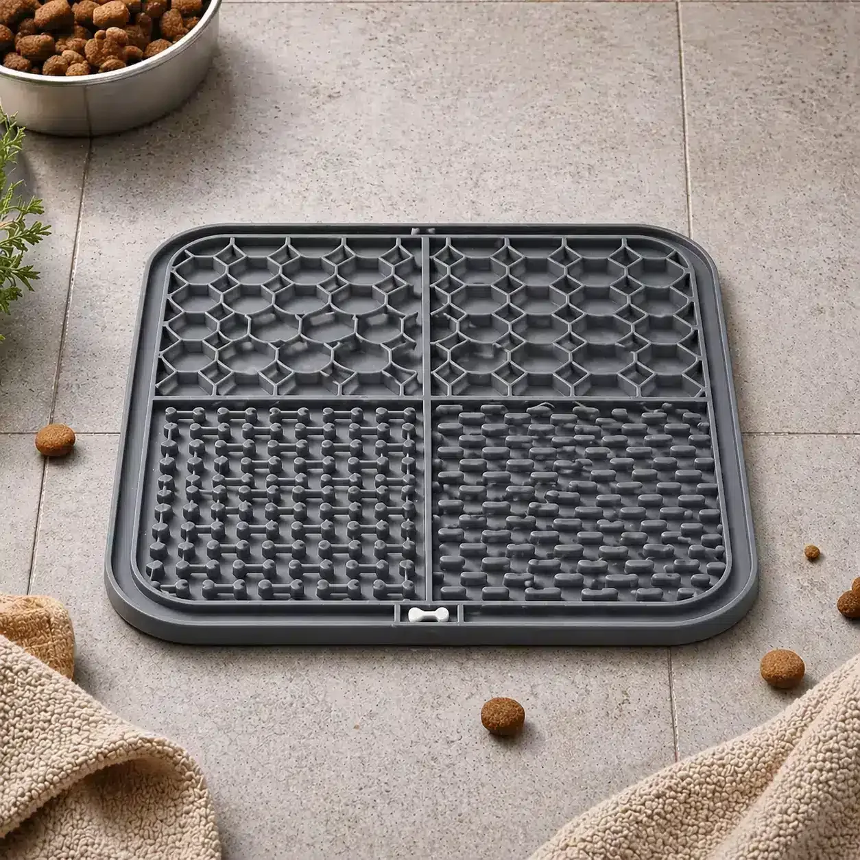 Tapis de léchage chien