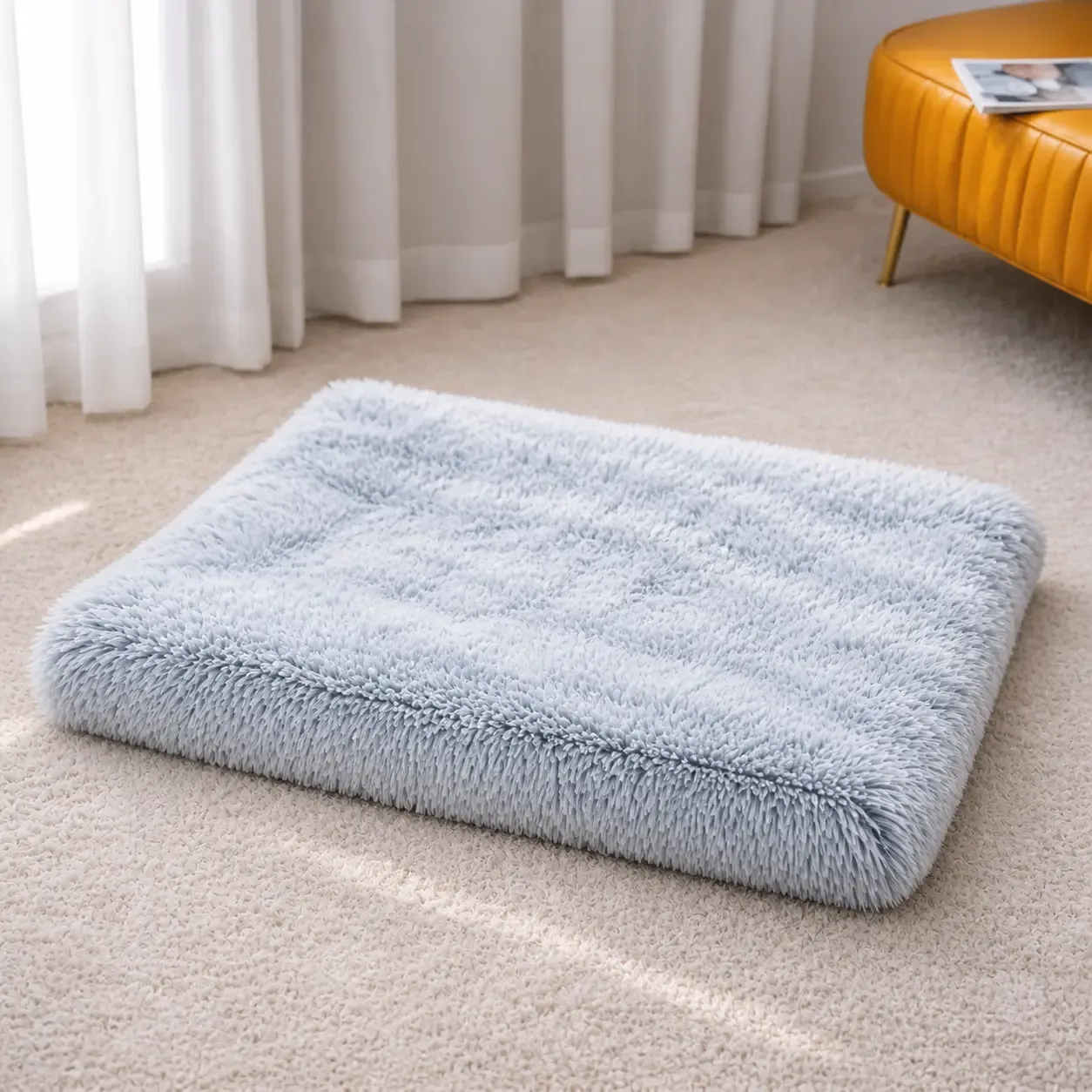 Tapis pour chien déhoussable