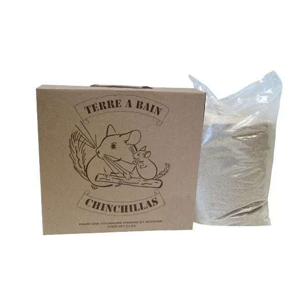 Terre à bain pour Chinchillas - Image 2