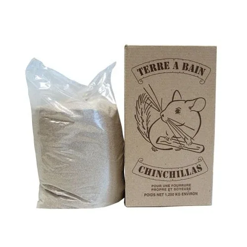 Terre à bain pour Chinchillas