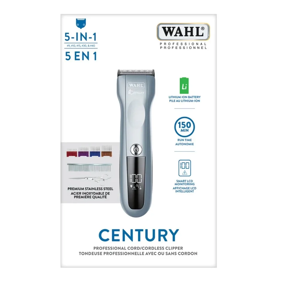 Tondeuse de toilettage sans fil, Wahl Century