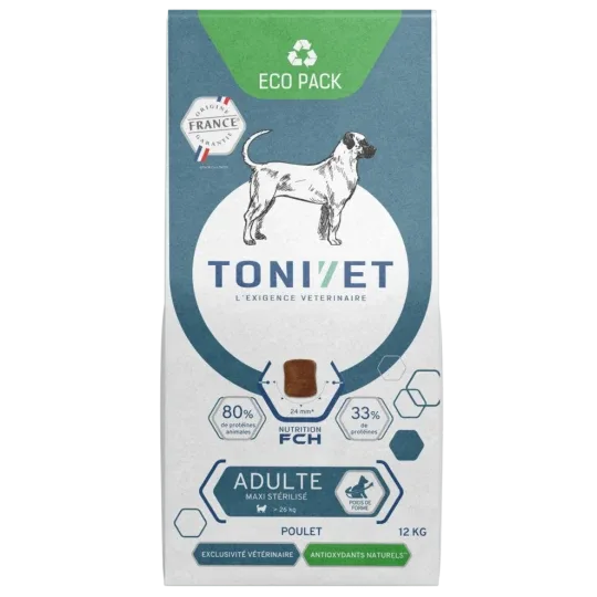 TONIVET Adulte Maxi Stérilisé croquette pour chien
