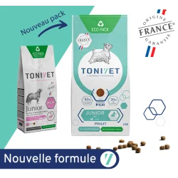 Tonivet Chien Junior Mini Poulet