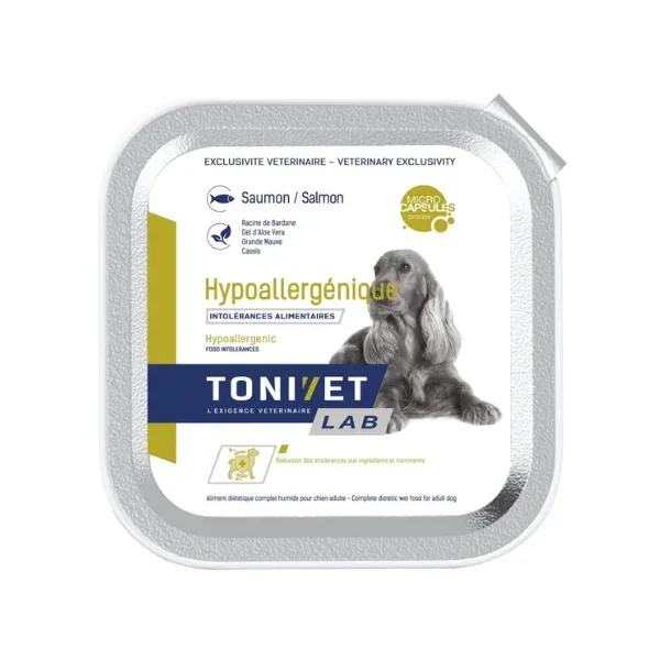 Tonivet Lab Chien Hypoallergénique – 6 x 400 g