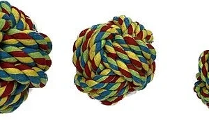 Tootoy! - Balle Corde Multicolore