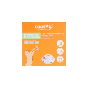 Tootoy! - Jeu Stimulant 3-en-1 pour Chats - 19,5cm