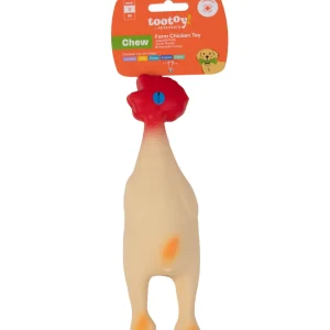 Tootoy! - Jouer Poulet Latex Sonore pour Chiens