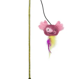 Tootoy! - Jouet Canne à Pêche Axolotl Brillant - 40cm