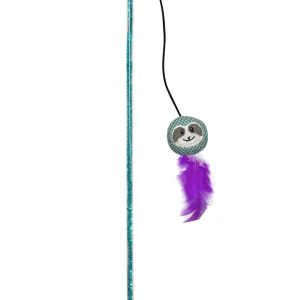 Tootoy! - Jouet Canne à Pêche Paresseux pour Chats - 40cm