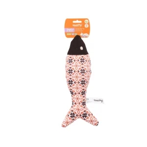 Tootoy! - Jouet Poisson Vintage avec Herbe à Chat - 29cm