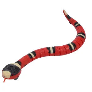 Tootoy! - Jouet Serpent à Chasser pour Chats - Rouge