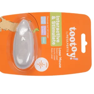 Tootoy! - Jouet Souris Laser pour Chats - Gris