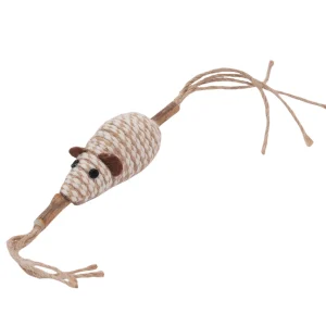 Tootoy! - Souris Matabi Ficelle pour Chats - Beige