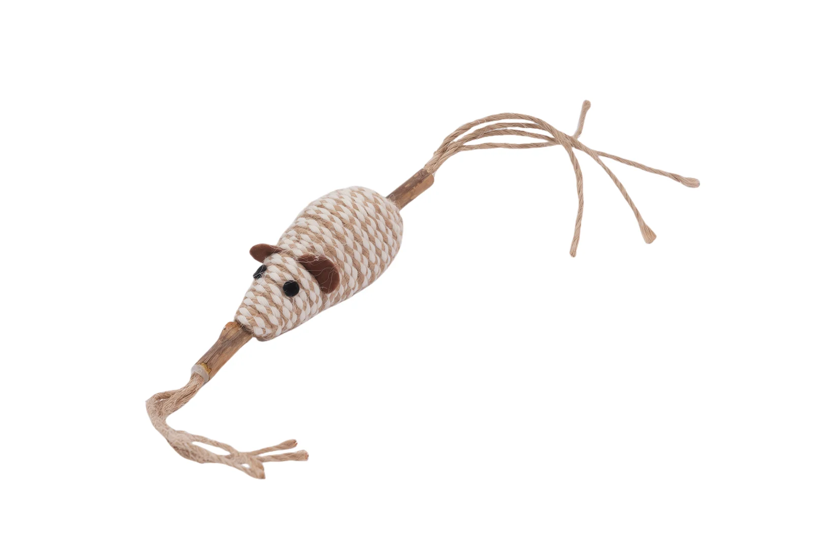 Tootoy! - Souris Matabi Ficelle pour Chats - Beige