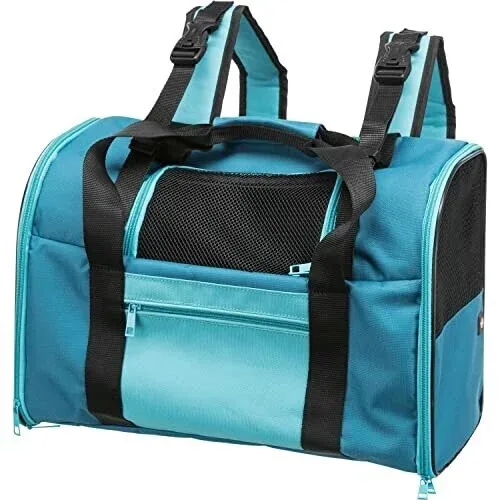 Trixie Backpack For Small Dogs Connor 42x29x21cm Petrol au meilleur prix sur fr