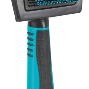 Trixie - Brosse souple en plastique/poils plastique - 7 x 16 cm
