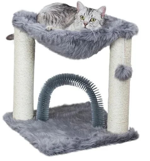 Trixie Griffoir gris Baza avec brosse pour chats – France
