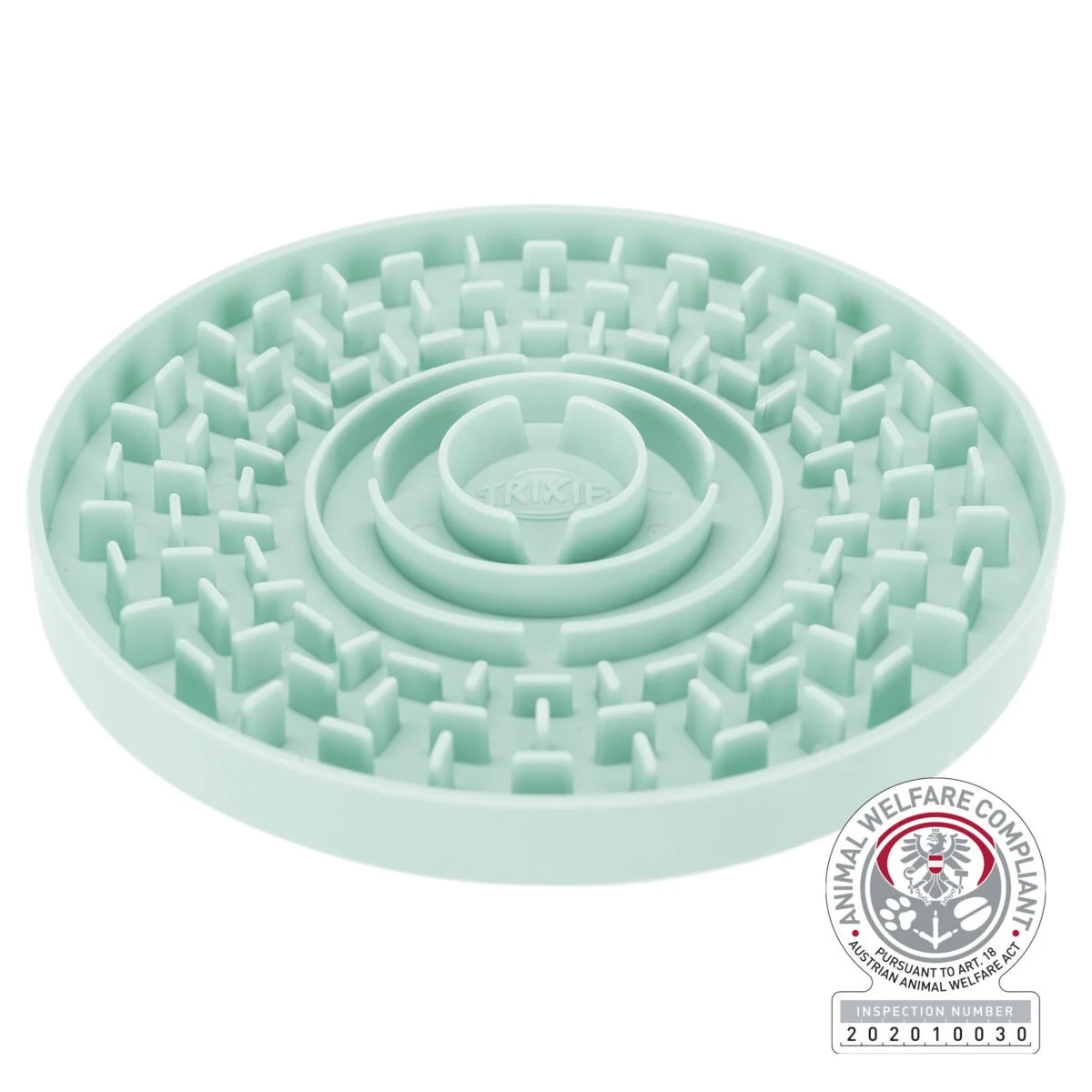 Trixie - Junior assiette à lécher menthe - 15 cm