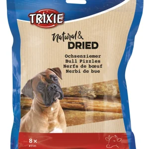 Trixie - Nerf de Bœuf Séché - 12cm 8 Pcs/100g