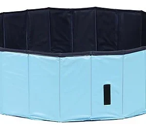 Trixie - Piscine en Plastique Bleu pour Chien - Ø 70cm