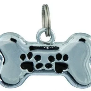 Trixie Plaque d'adresse os - Chien