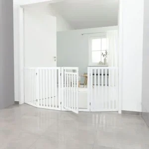 TRIXIE Portail pour chiens 60-160 cm Blanc 39363