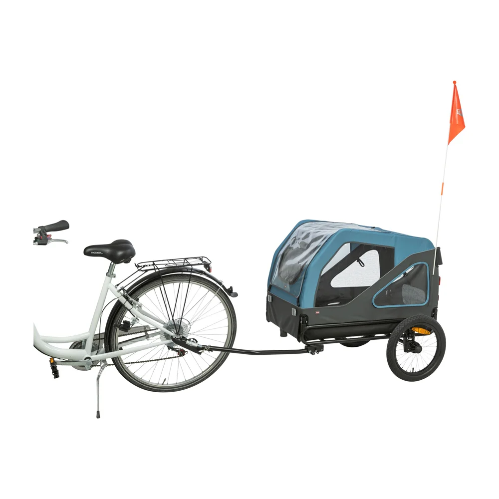 Trixie Remorque Vélo pour Chien Bleue