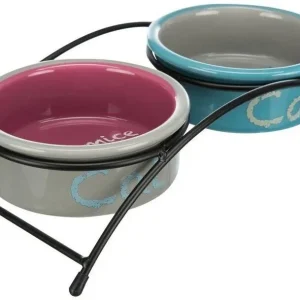 Trixie Set écuelles Eat on Feet pour chien 2 x 300 ml au meilleur prix sur fr