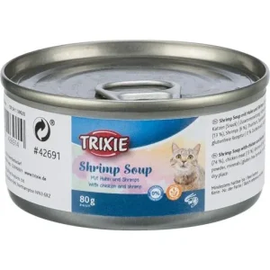 Trixie Soupe de crevettes au poulet pour chats – France