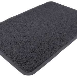 Trixie - Tapis pour bac à litière en PVC anthracite - 40 x 60 cm