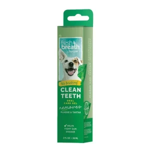 TROPICLEAN – Gel dentaire sans brossage pour chien àla menthe 59ml