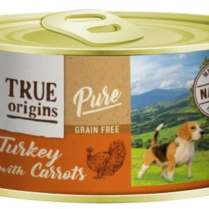 True Origins Pure - Alimentation Humide Chien Dinde & Carotte - 185g