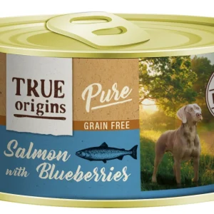 True Origins Pure - Alimentation Humide Chien Saumon & Myrtille - 185g