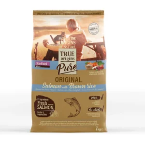 True Origins Pure - Croquettes au Saumon pour Chat Adulte Stérilisé