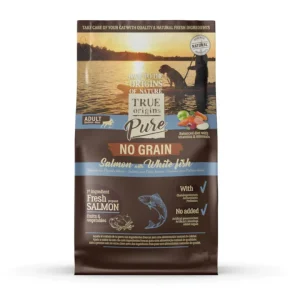 True Origins Pure - Croquettes au Saumon sans Céréales pour Chien Adulte