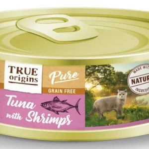 True Origins Pure - Patée Top Cat Adult Thon Gambas - 85g