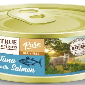 True Origins Pure - Patée Top Cat Adult Thon Saumon - 85g