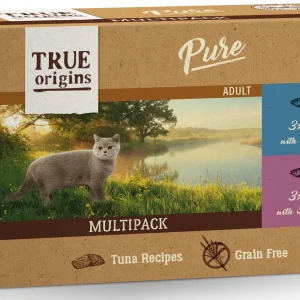 True Origins Pure - Patée Top Cat Multi poissons - 6X85g
