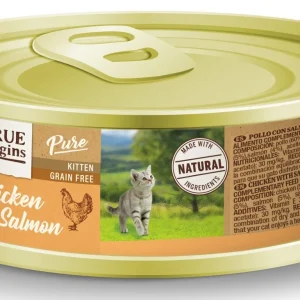 True Origins Pure - Patée Top Cat Poulet Saumon - 85g